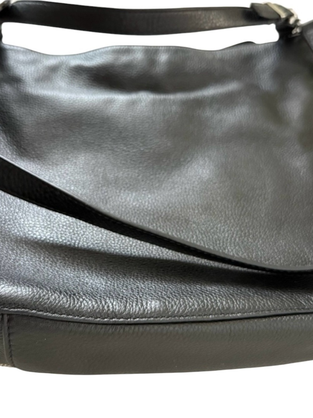 Michael Kors Essex Large Convertible Leather Shoulder Bag Black - Picture 5 of 10